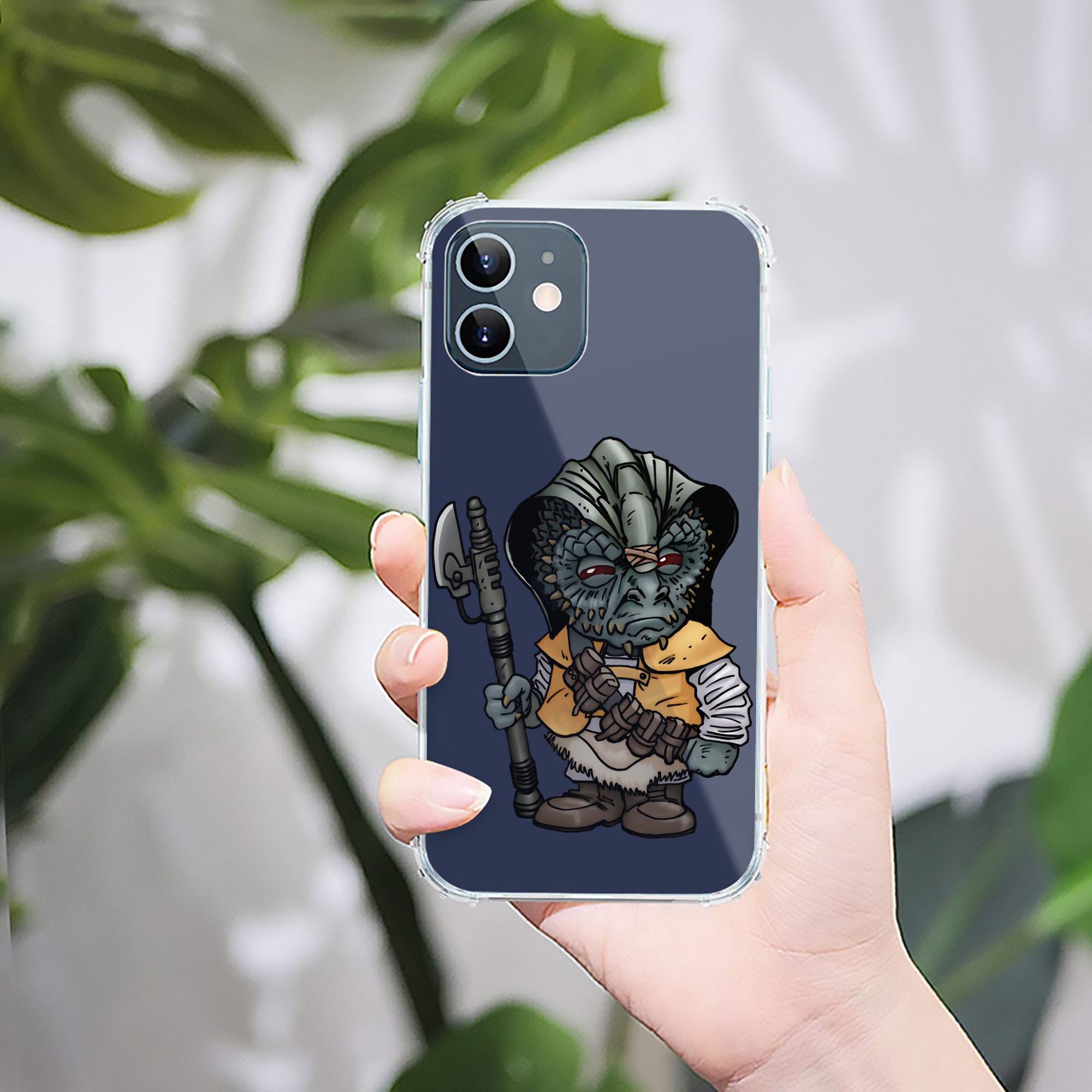 （画像用） スター・ウォーズ Star Wars 【iPhone 12シリーズ対応】透明スマホケース（クリアソフトケース）